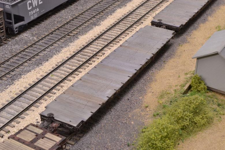 Ideas for painting a flat car deck... Model Railroad Hobbyist magazine